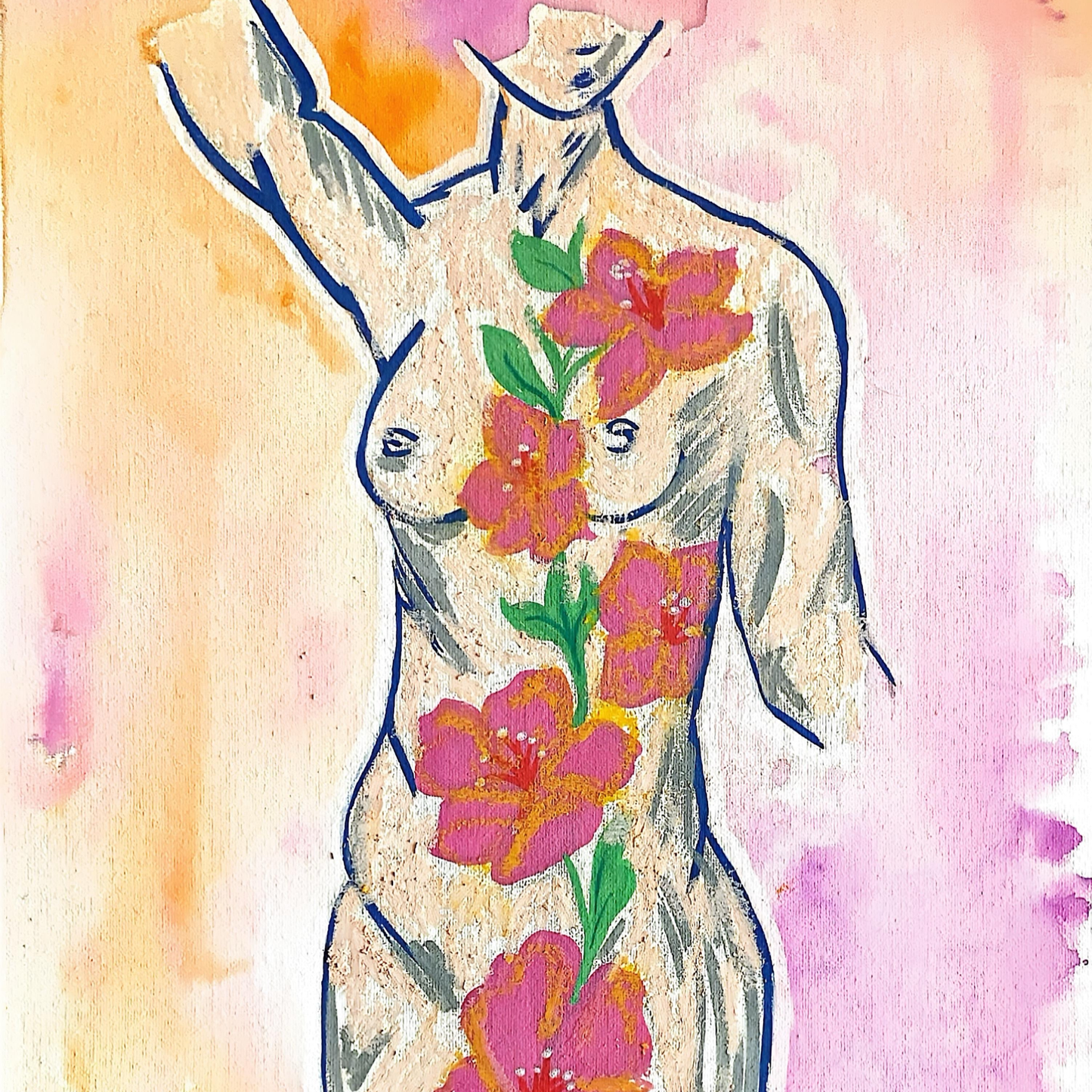 Florecer Framed poster