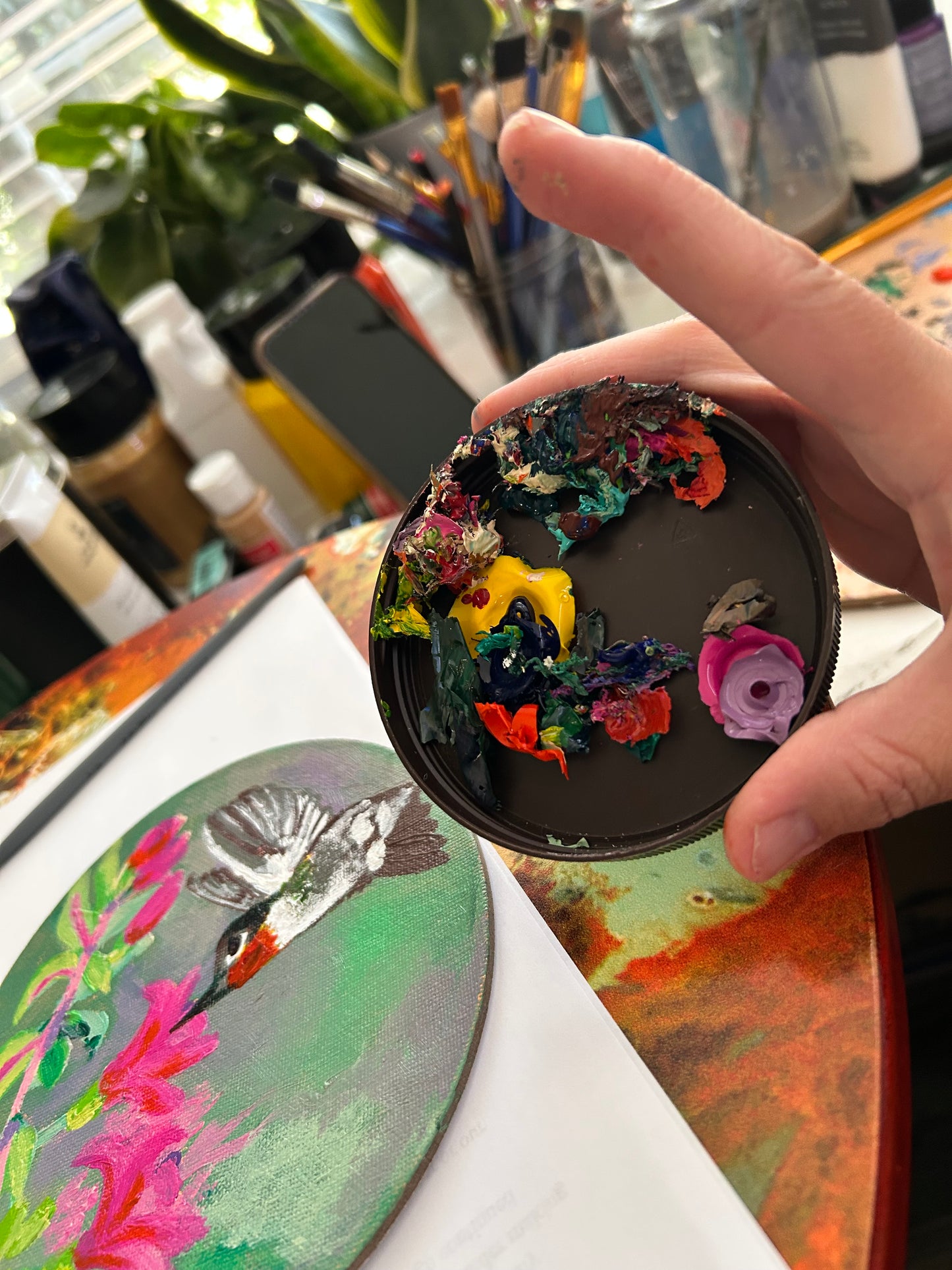 Hummingbird for Elizabeth – Original Painting (Sold Out)