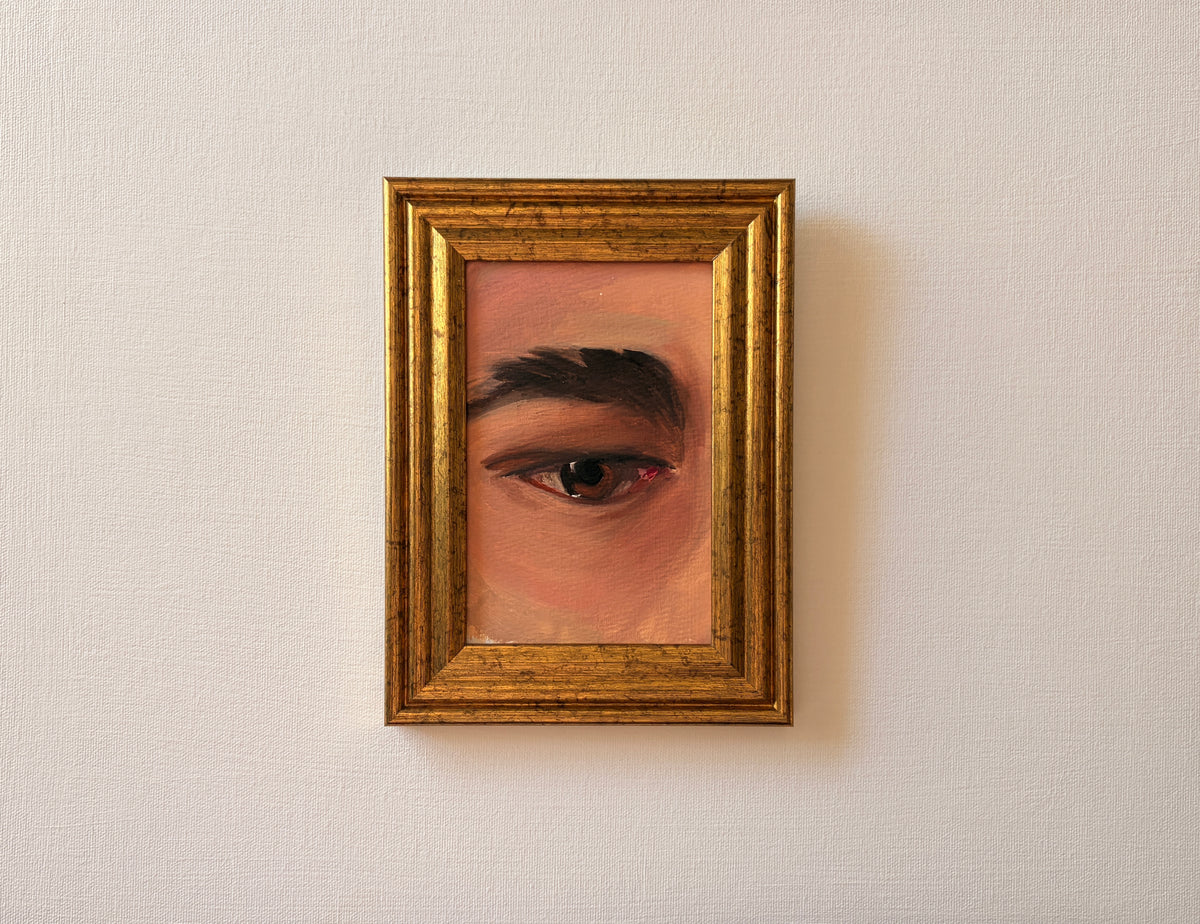 The Gaze IV: Tender Watch — Original Oil Painting