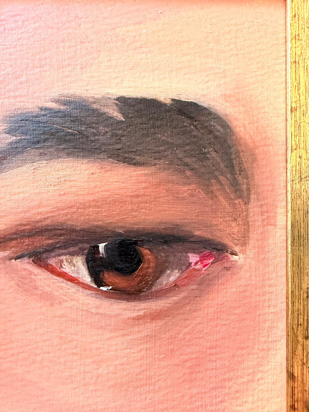 The Gaze IV: Tender Watch — Original Oil Painting