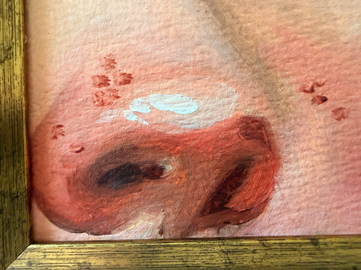The Gaze V: Open Presence — Original Oil Painting