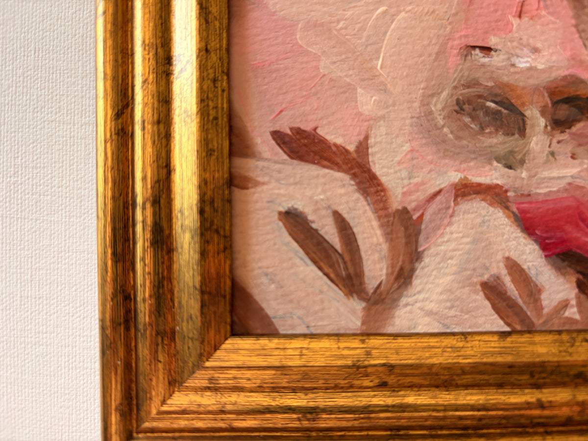 The Gaze: Quiet Reflection — Original Oil Painting